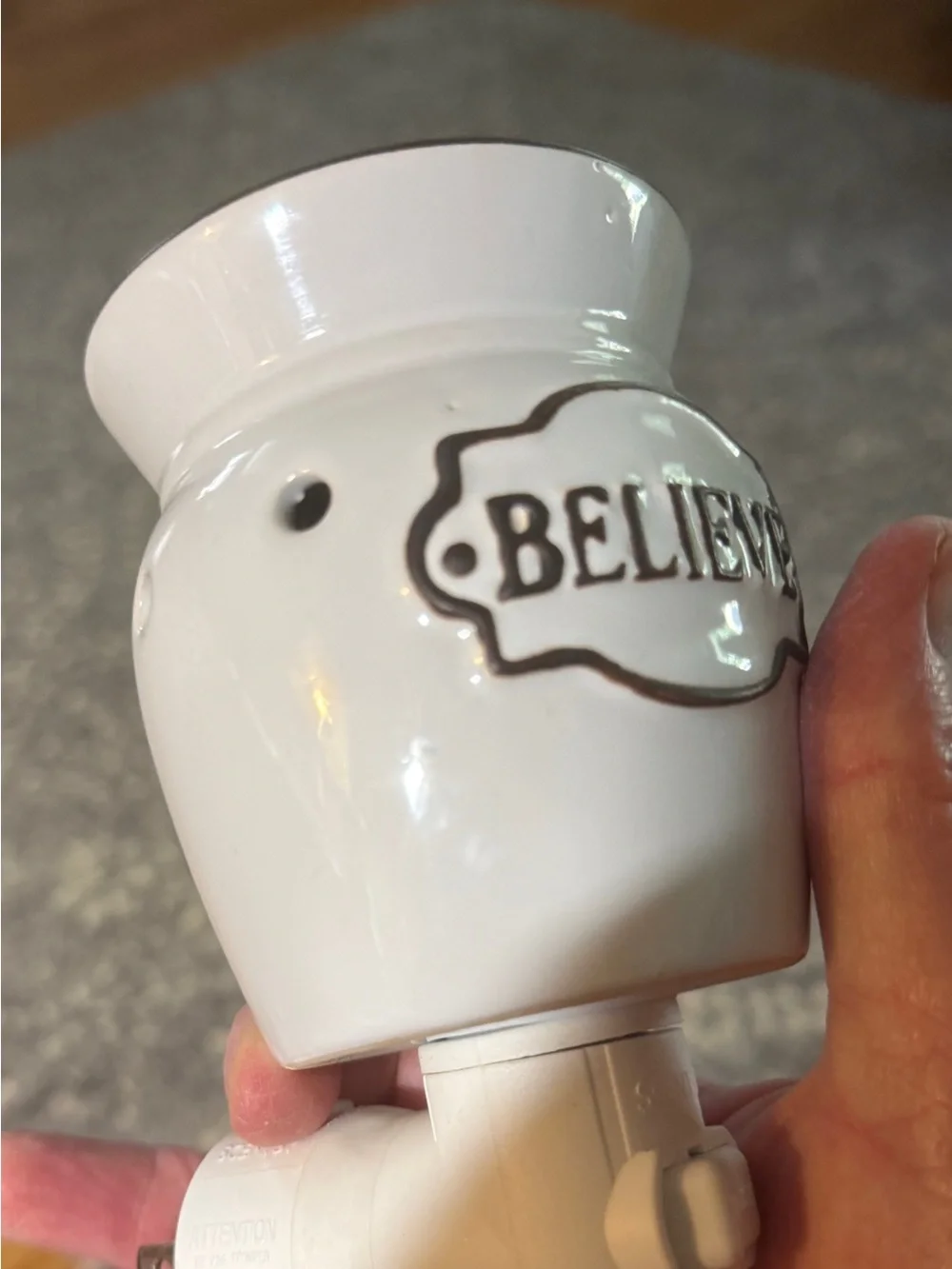 Scentsy ceramic plug